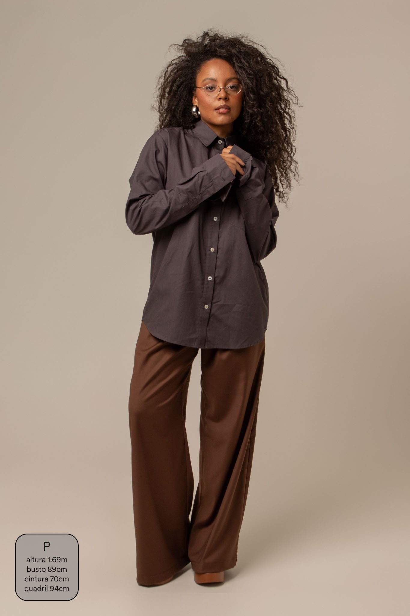 camisa social feminina chefa