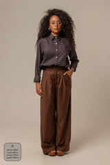 calça alfaiataria feminina chefa