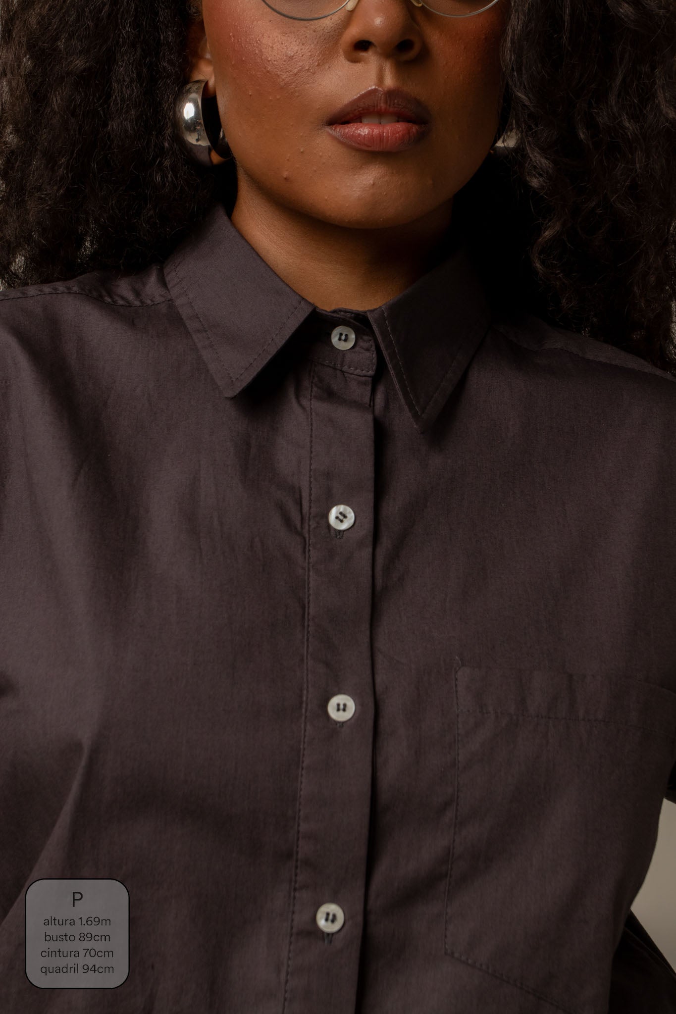 camisa social feminina chefa