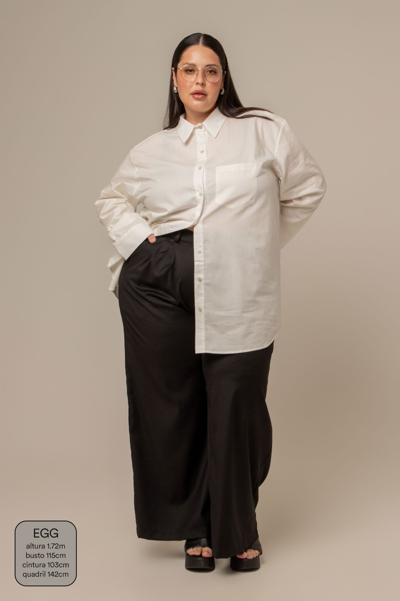 camisa social feminina chefa