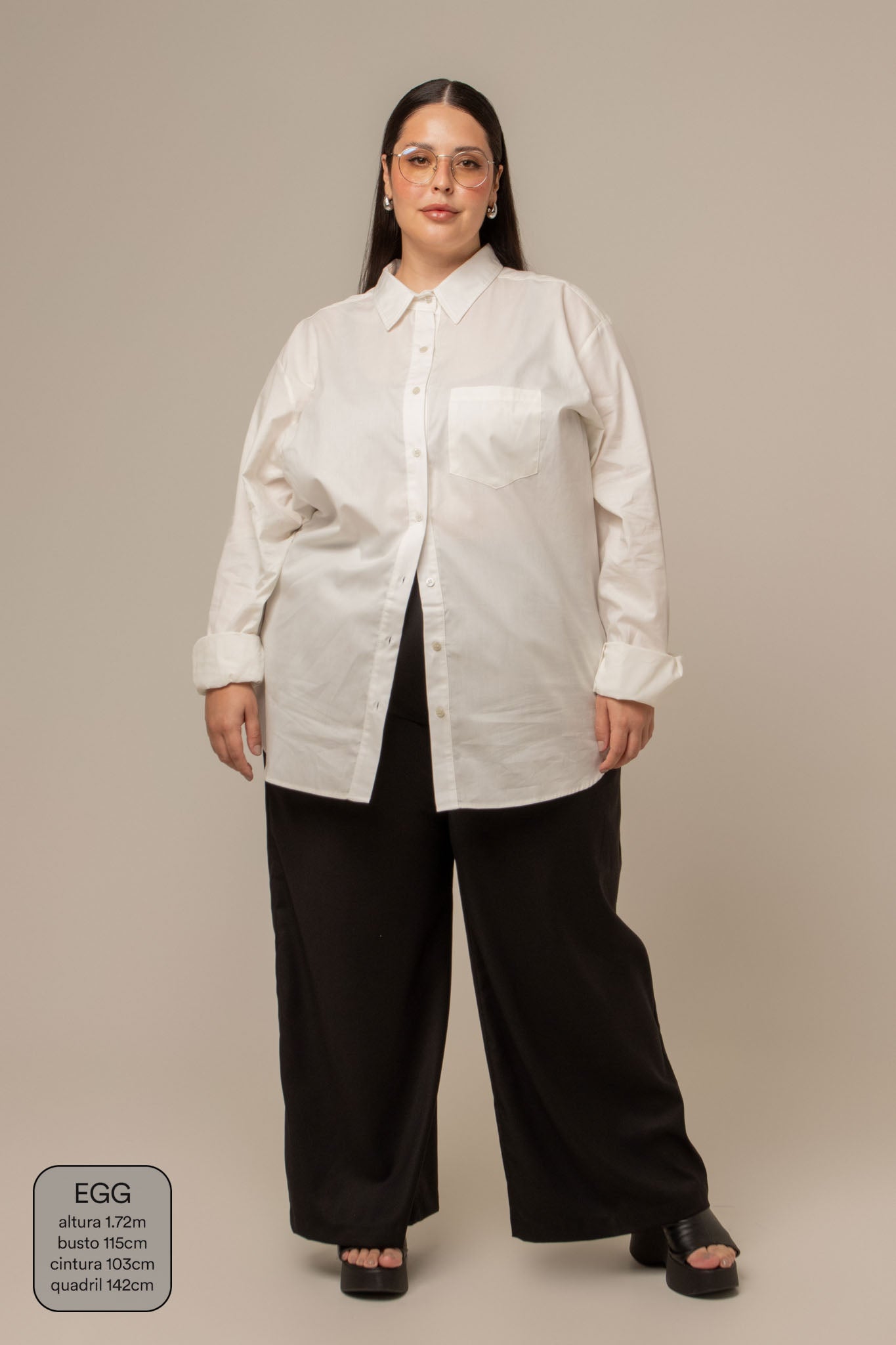 camisa social feminina chefa