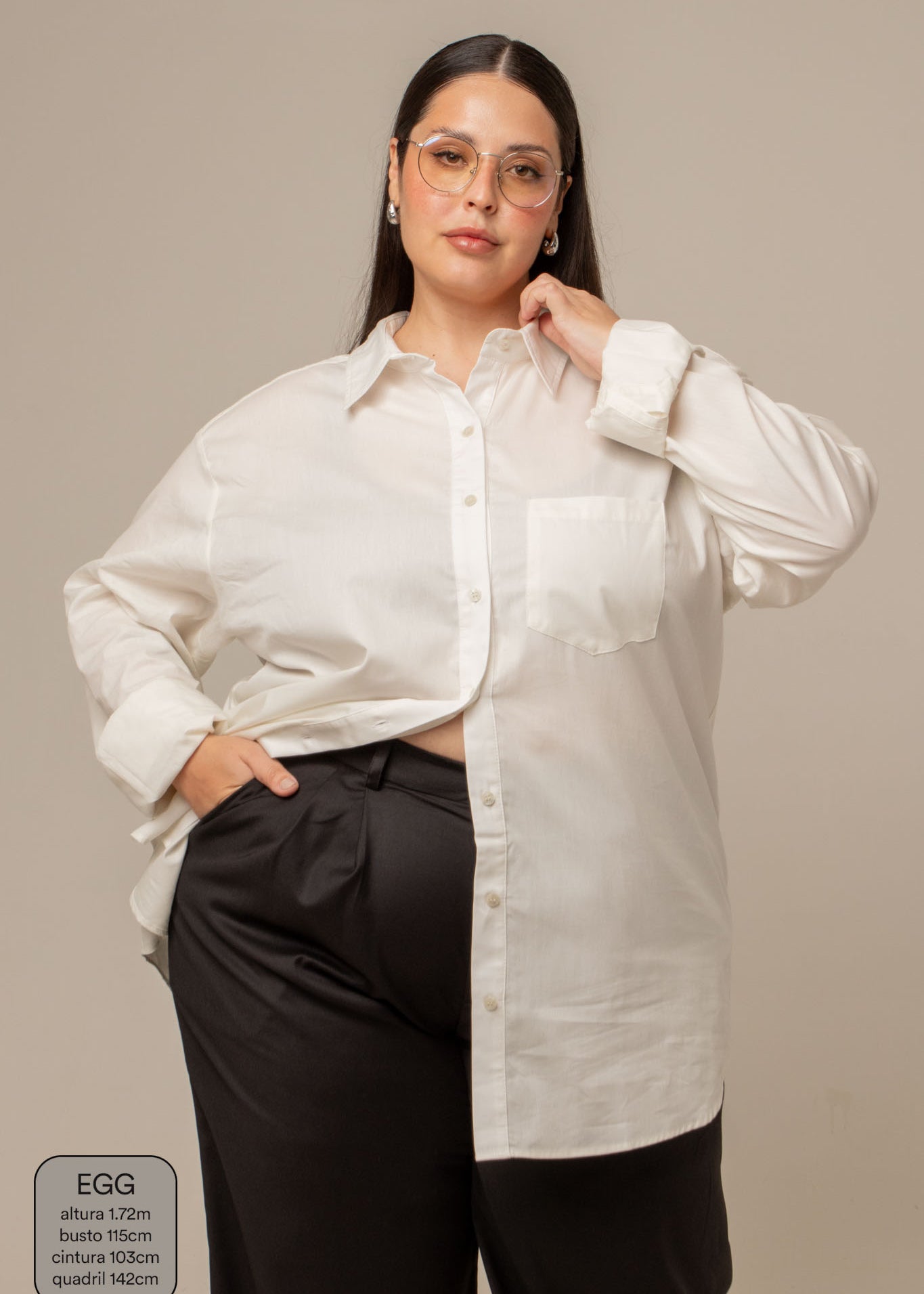 camisa social feminina chefa