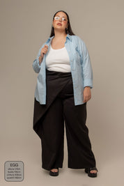 camisa social feminina chefa