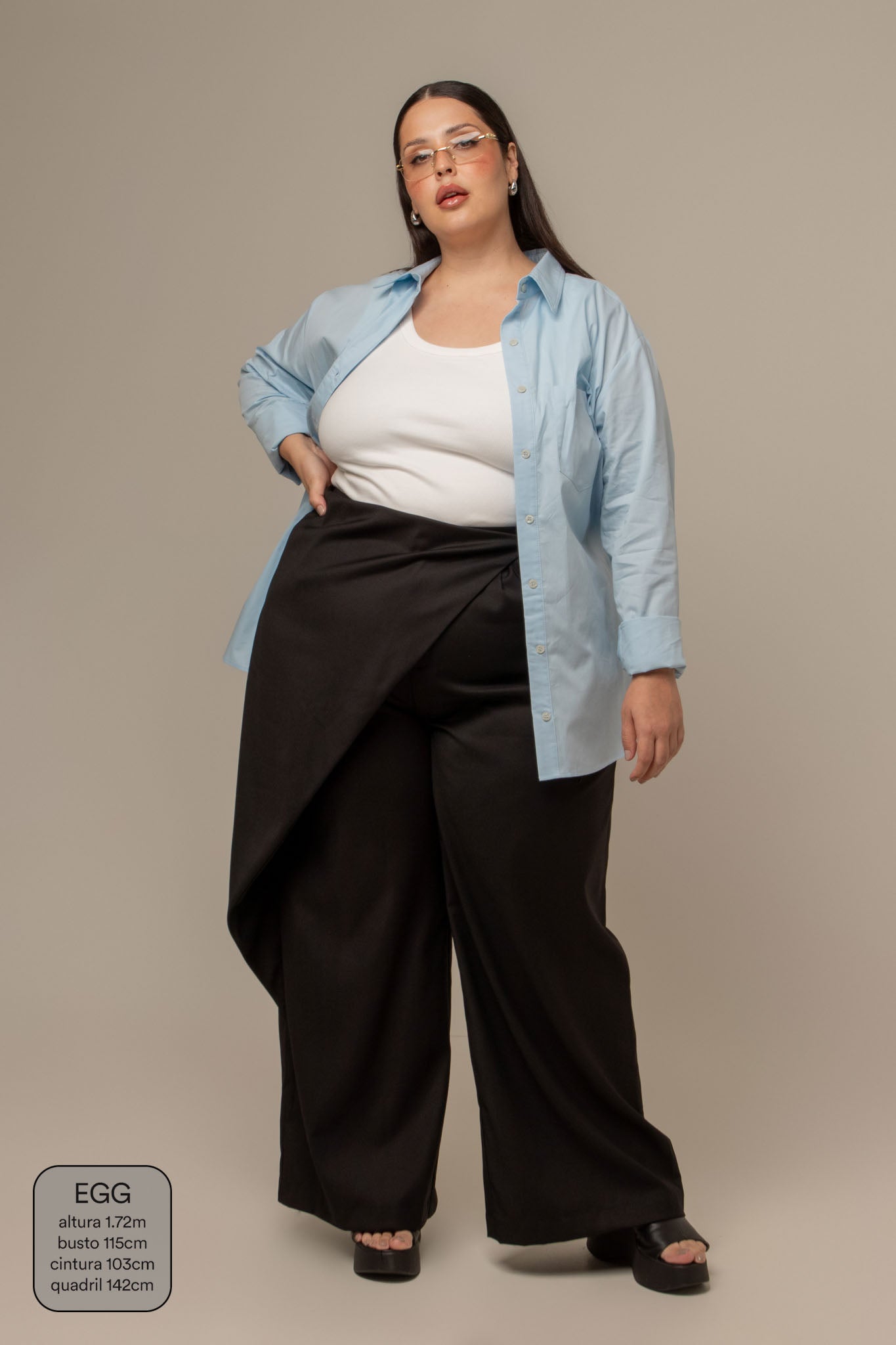 camisa social feminina chefa