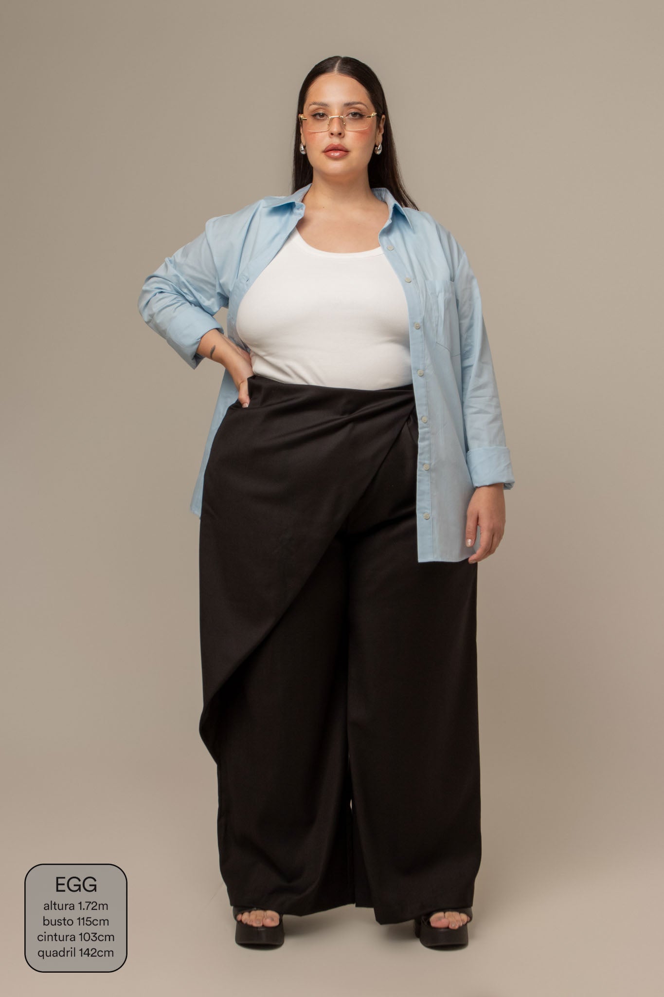 camisa social feminina chefa
