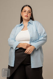 camisa social feminina chefa