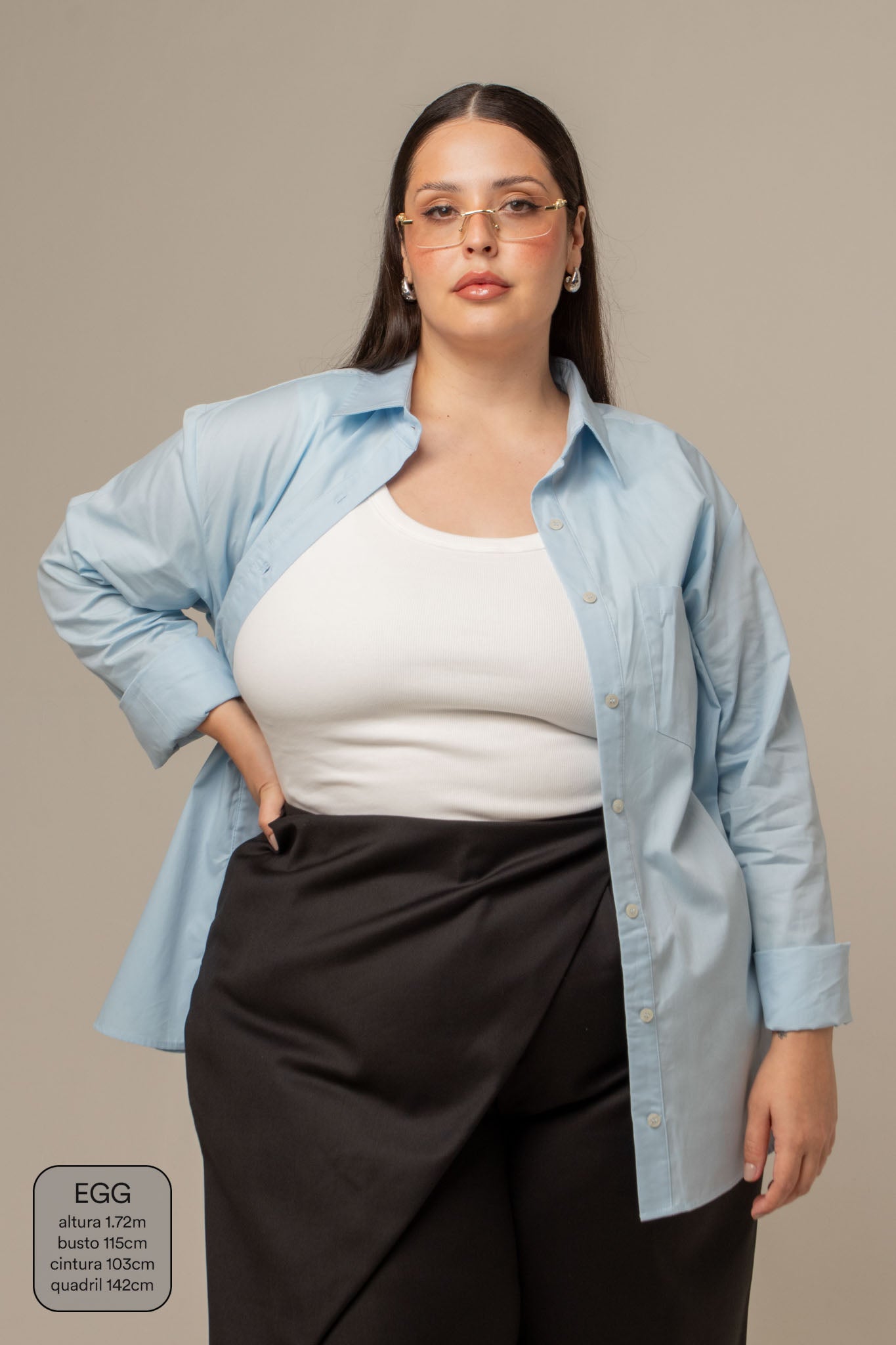 camisa social feminina chefa