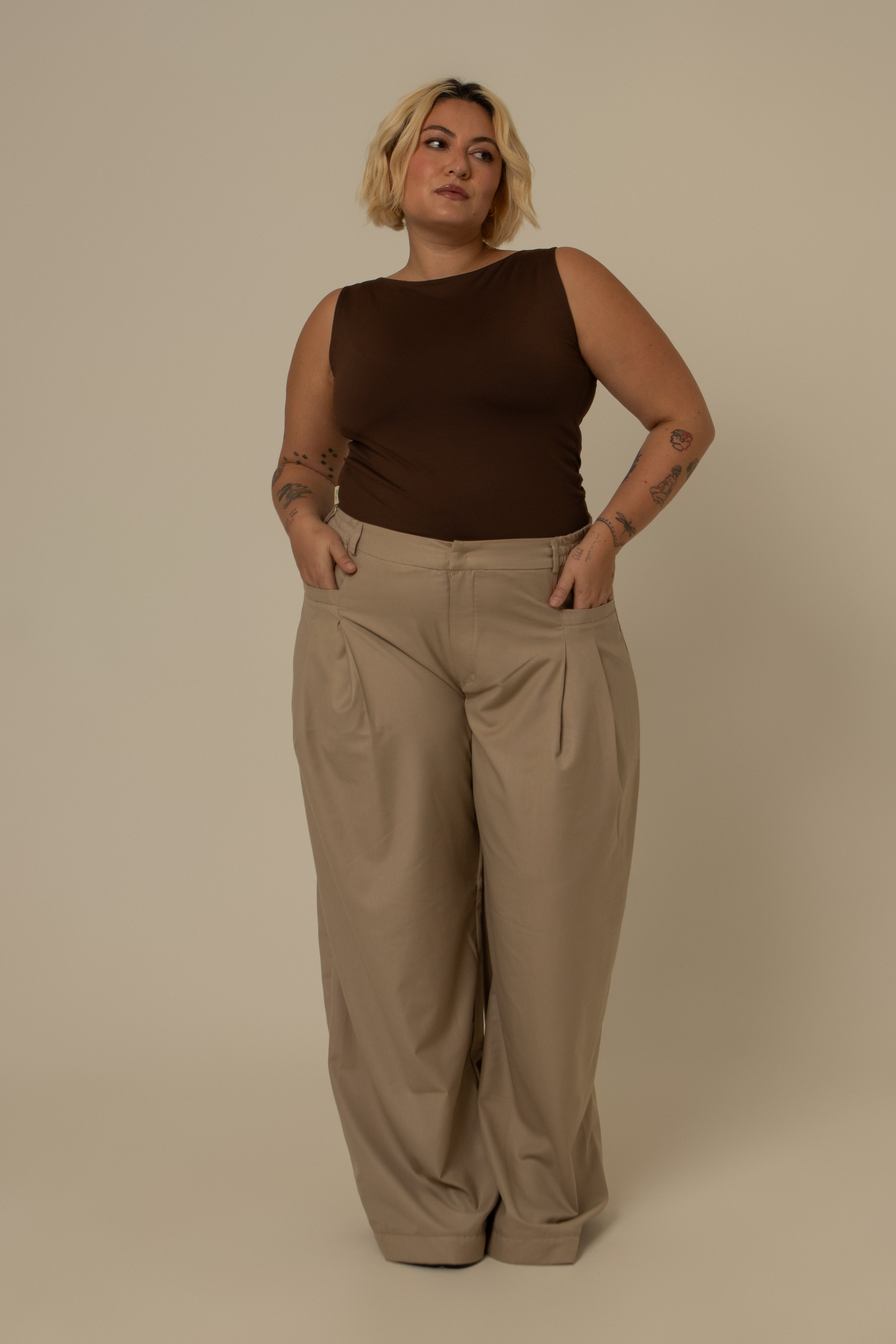 calça alfaiataria effortless