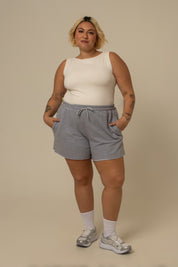 short de moletom clássico