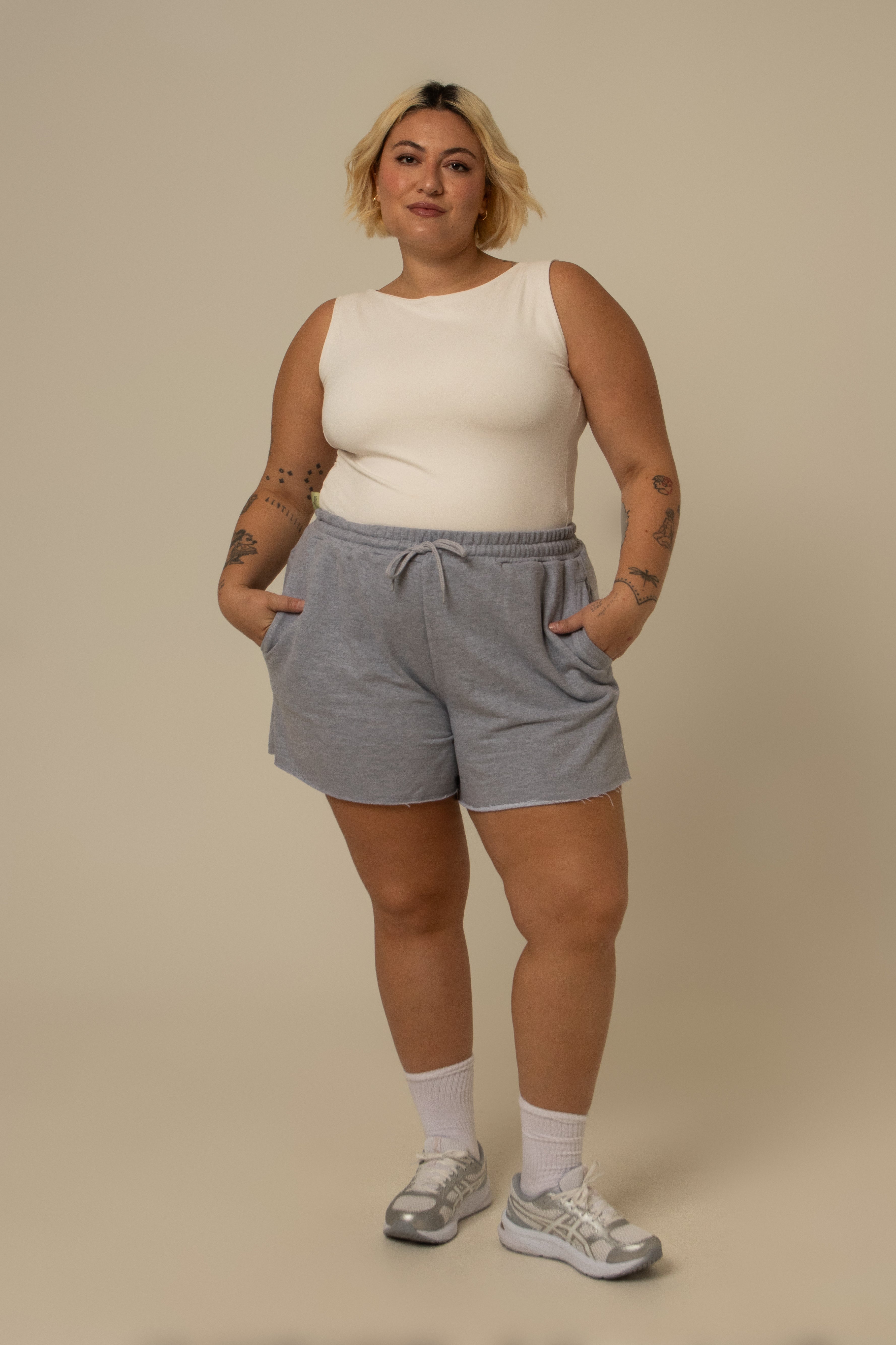 short de moletom clássico