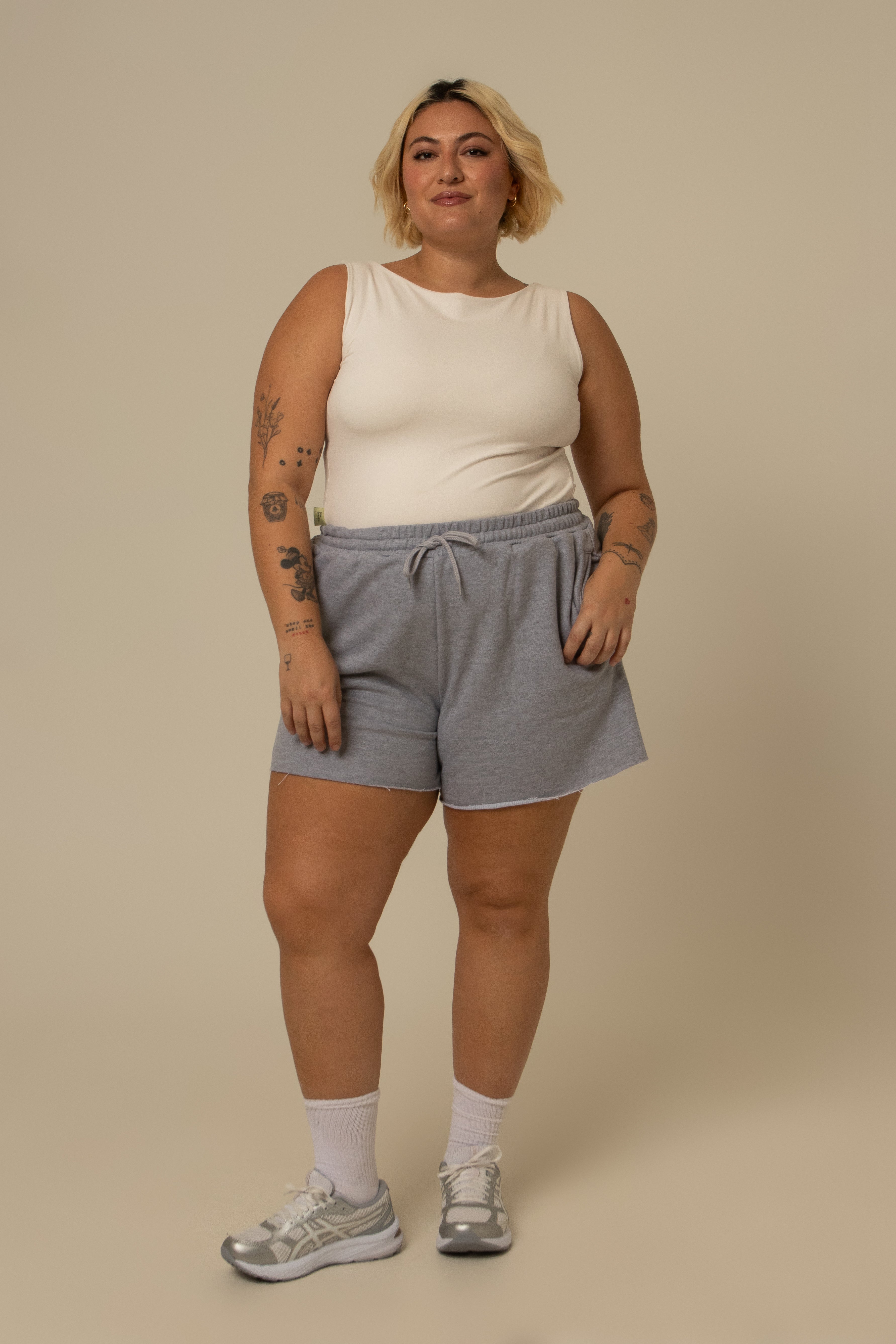 short de moletom clássico