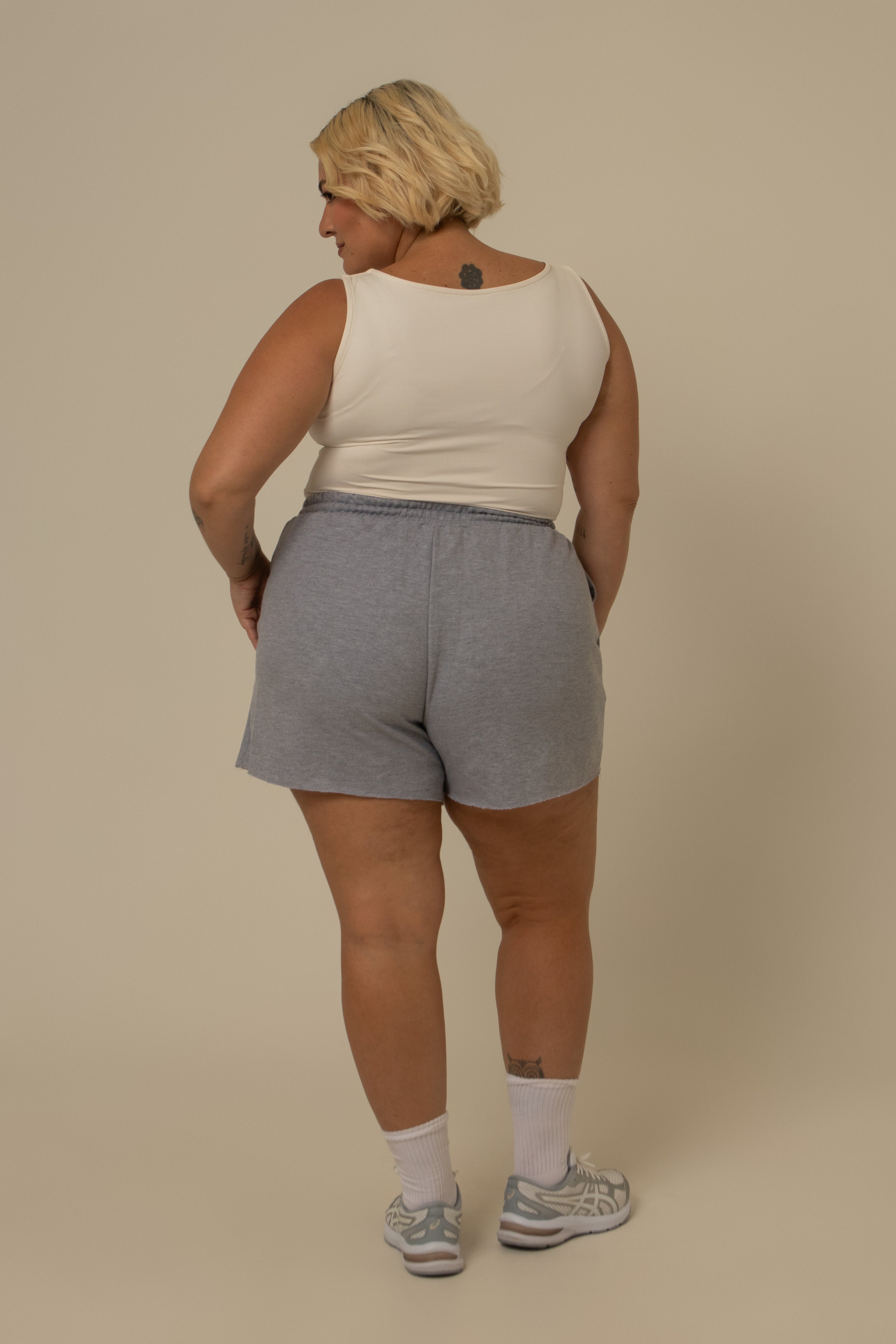 short de moletom clássico