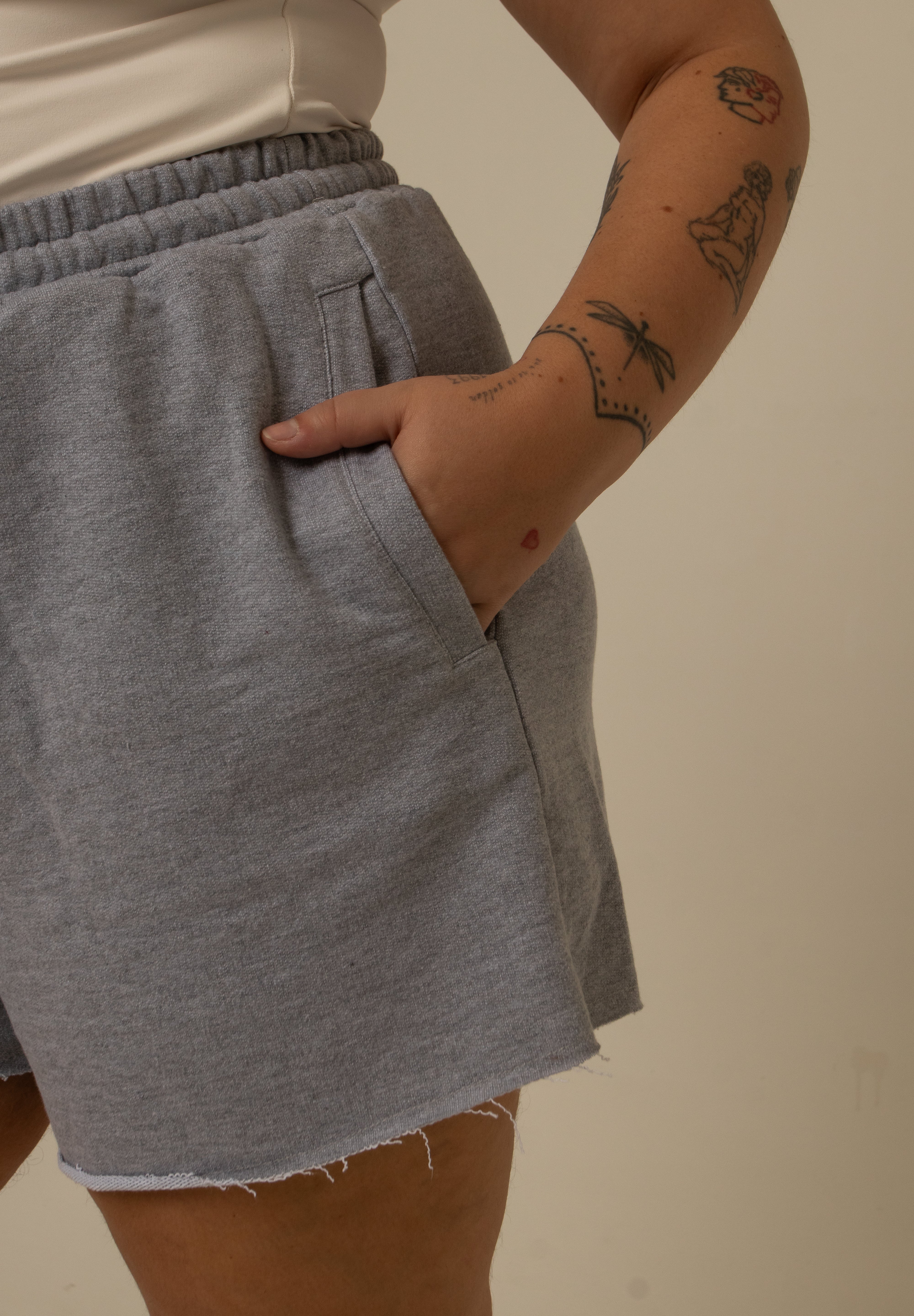 short de moletom clássico