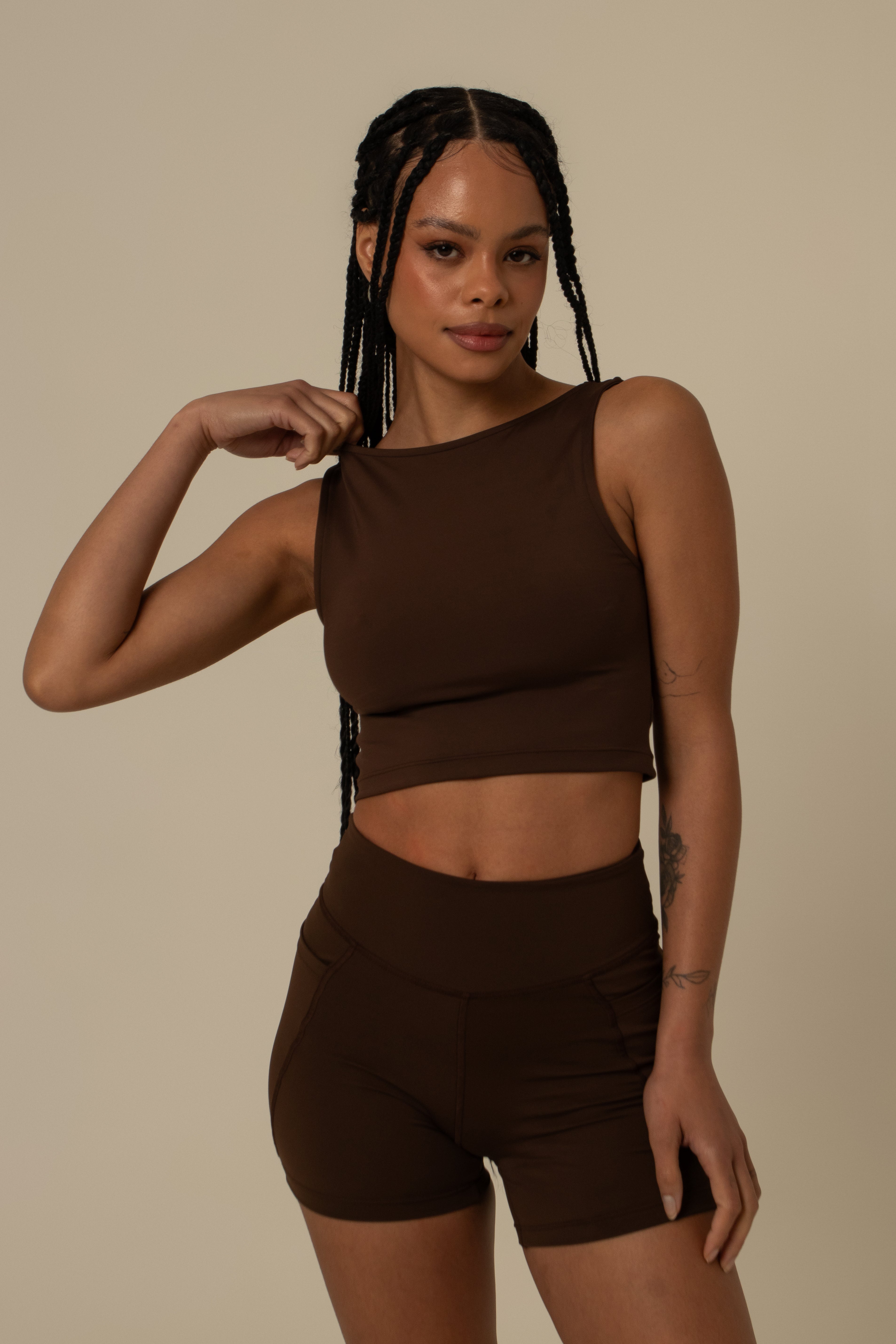 cropped reto gym babe | regata fitness