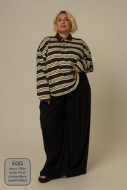 polo listrada oversized manga longa luv