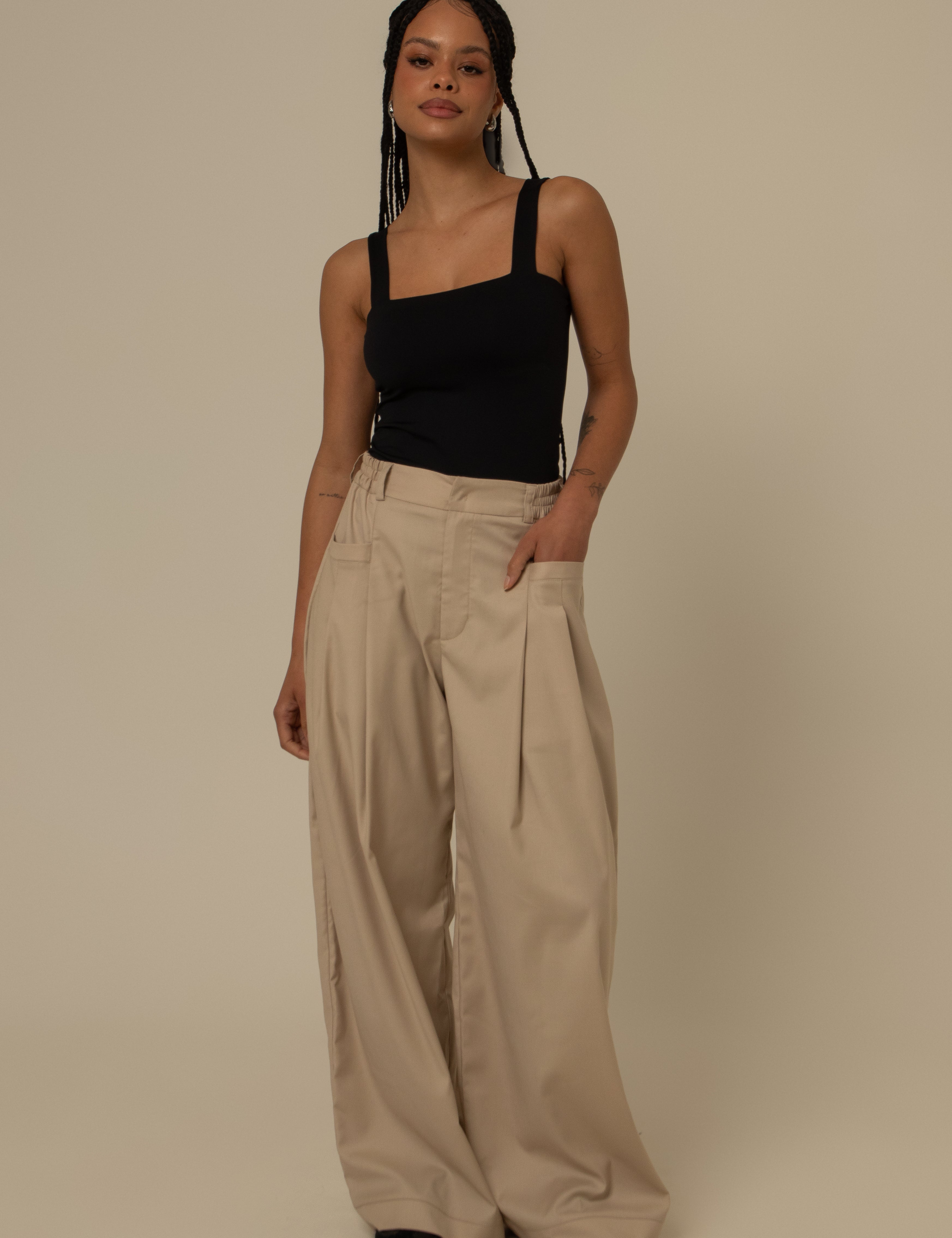 calça alfaiataria effortless
