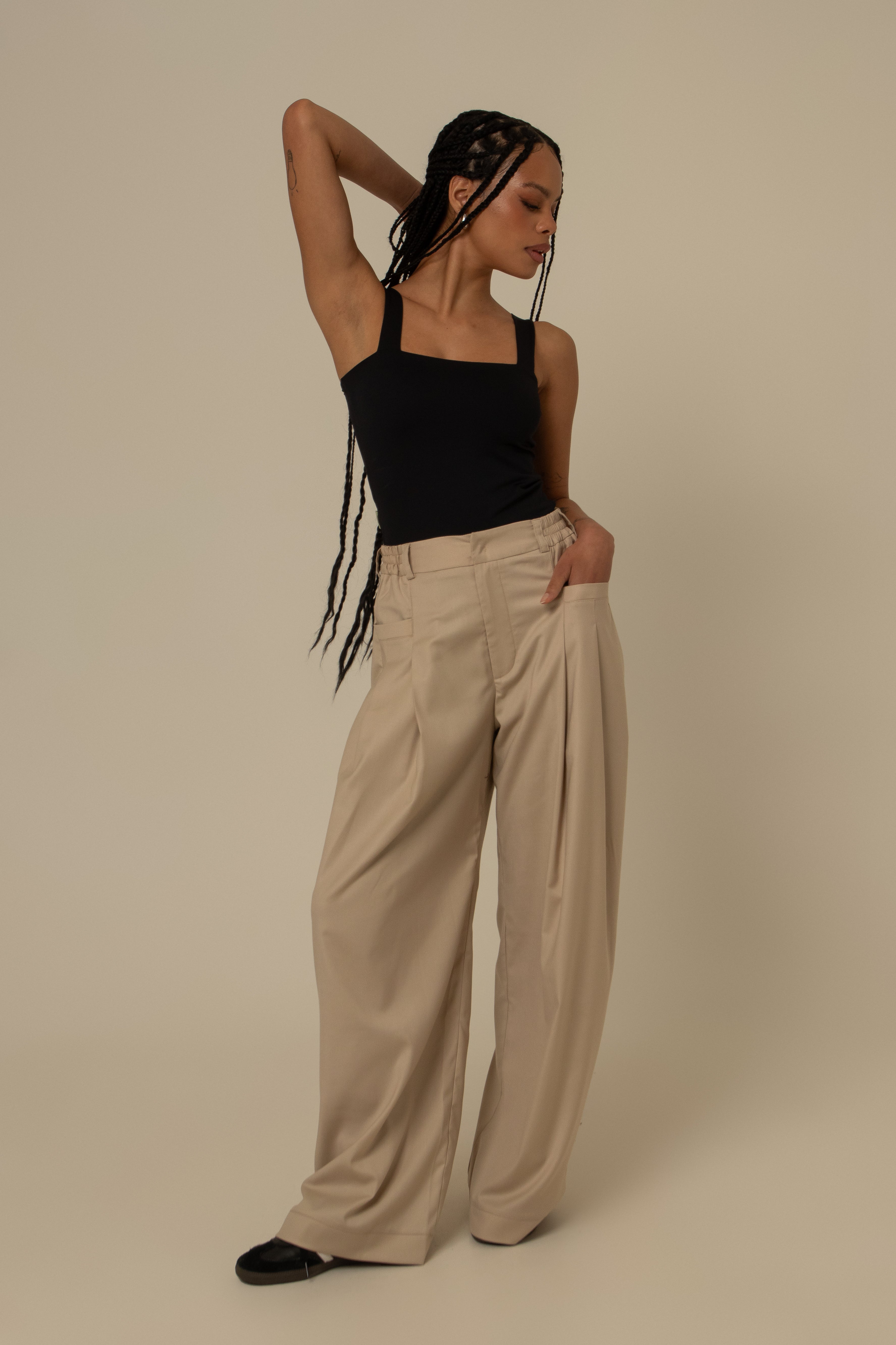 calça alfaiataria effortless