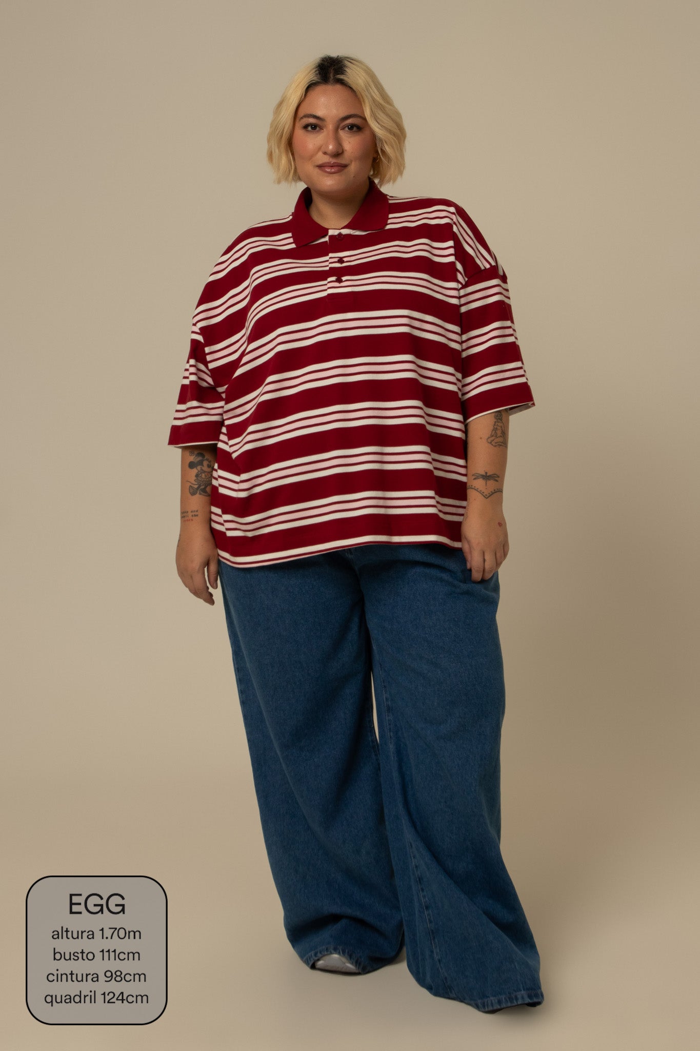 polo listrada oversized luv