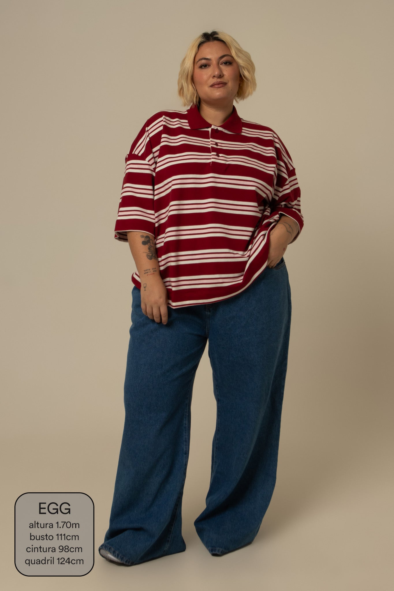 polo listrada oversized luv