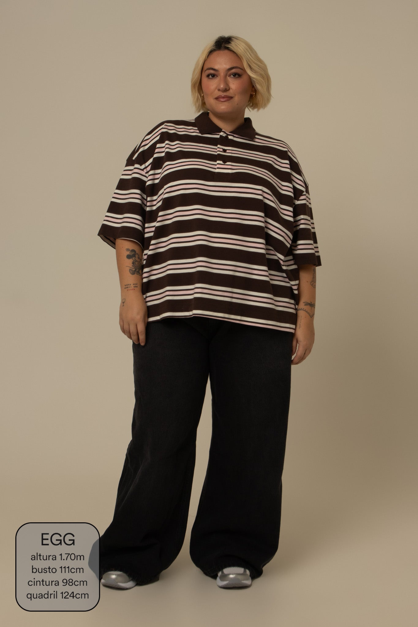 polo listrada oversized luv