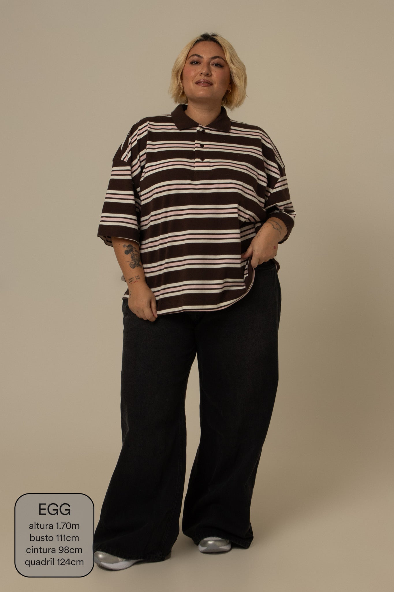 polo listrada oversized luv