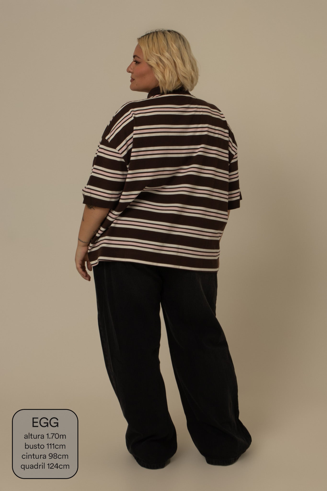polo listrada oversized luv