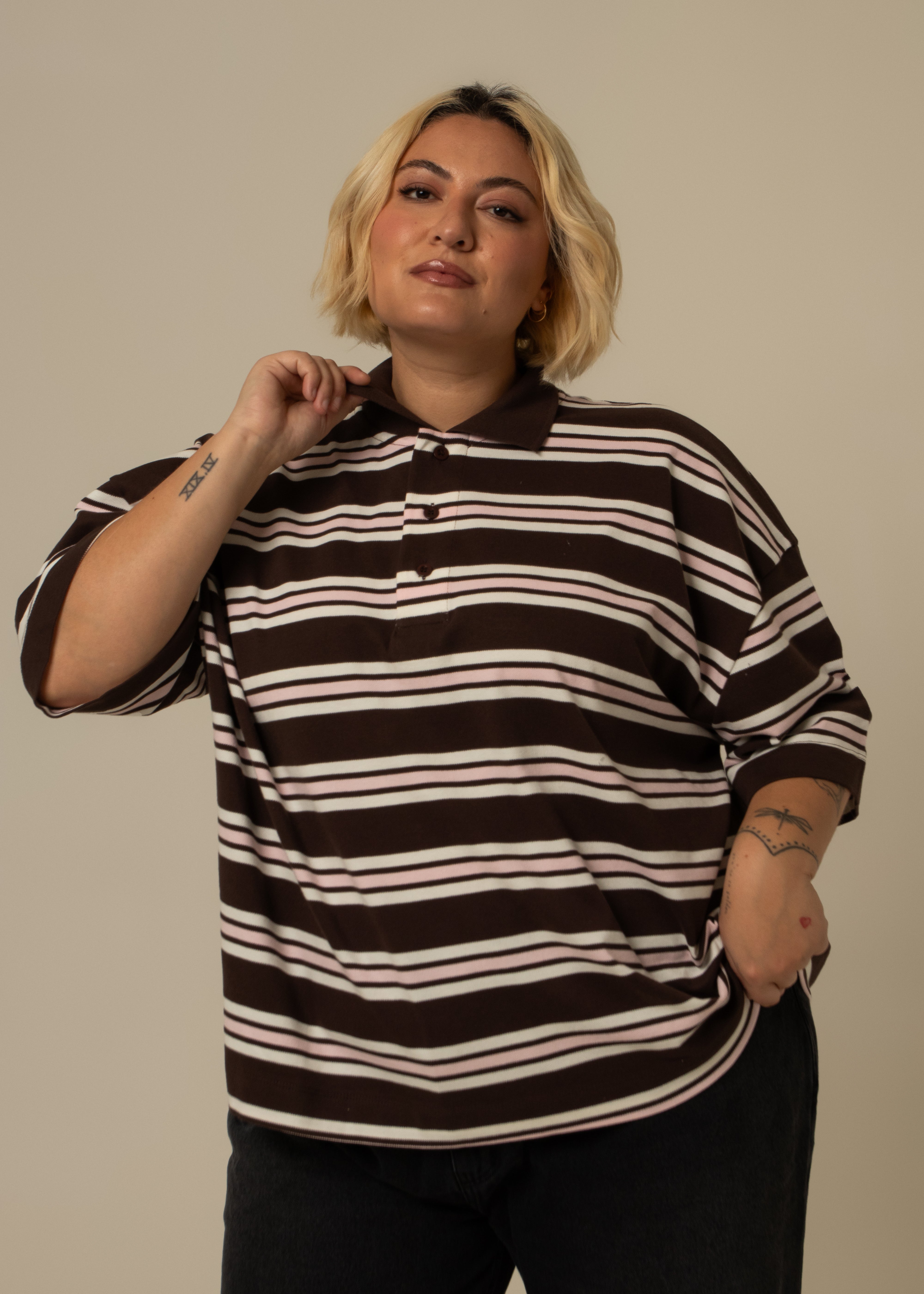 polo listrada oversized luv