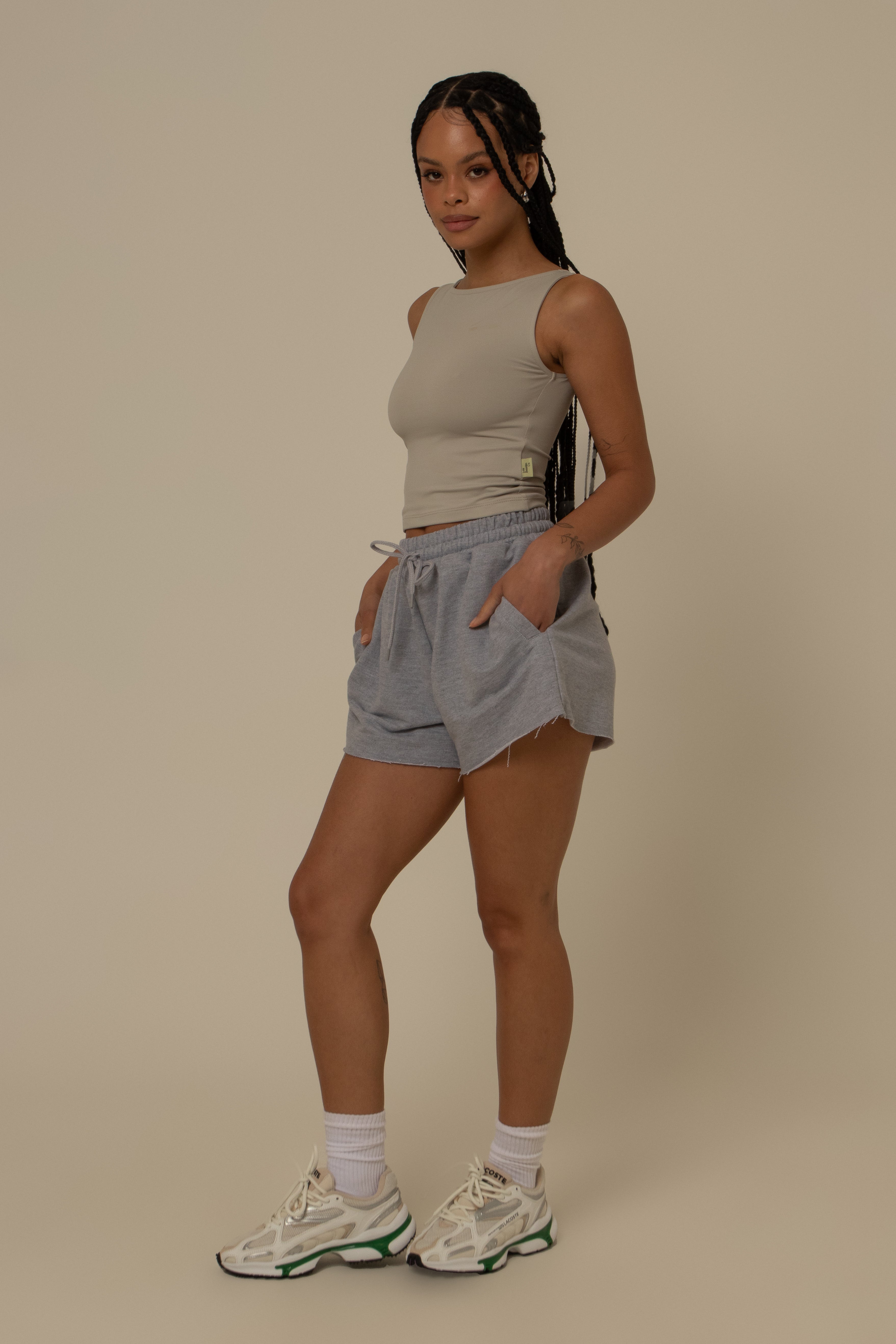 short de moletom clássico
