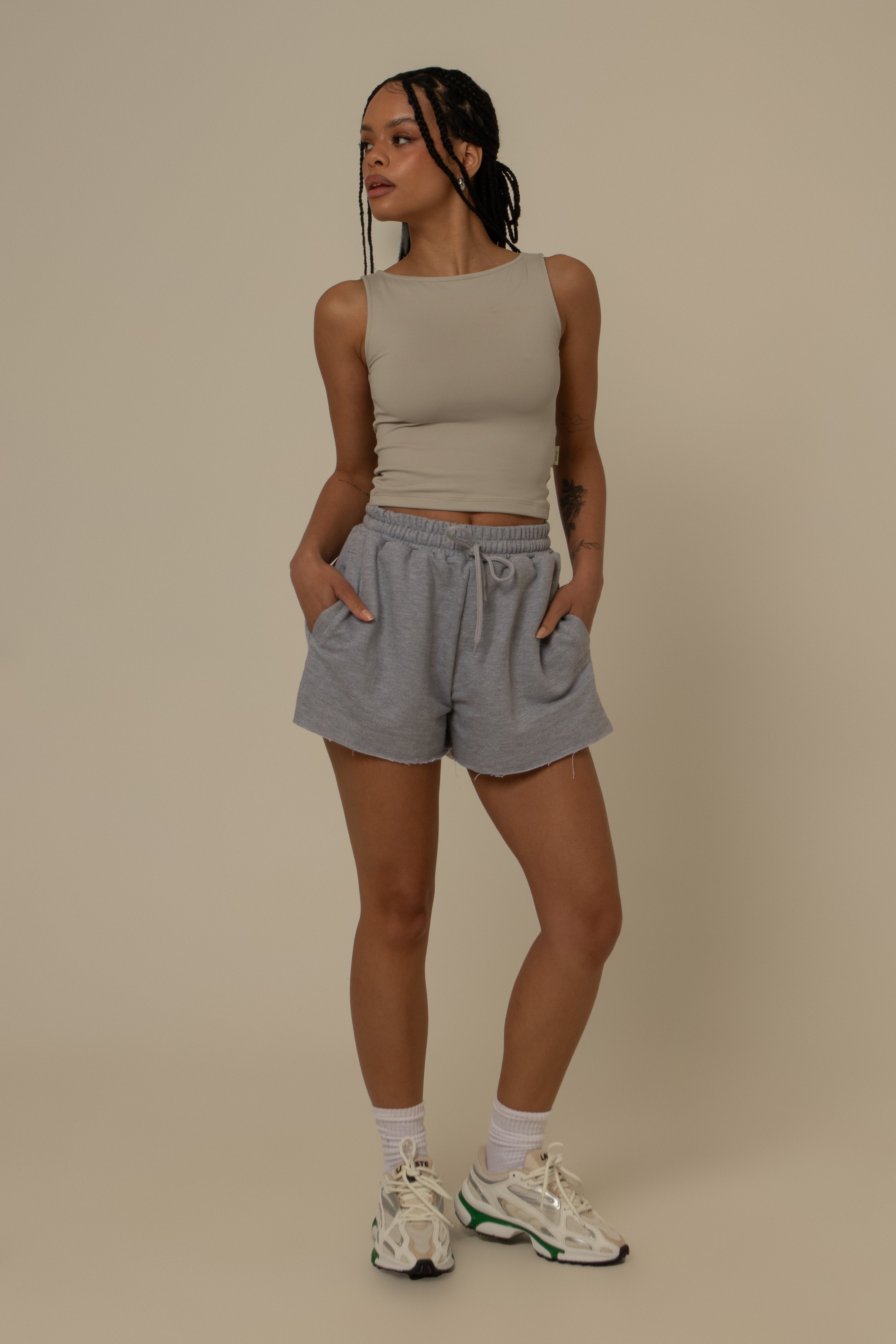 short de moletom clássico