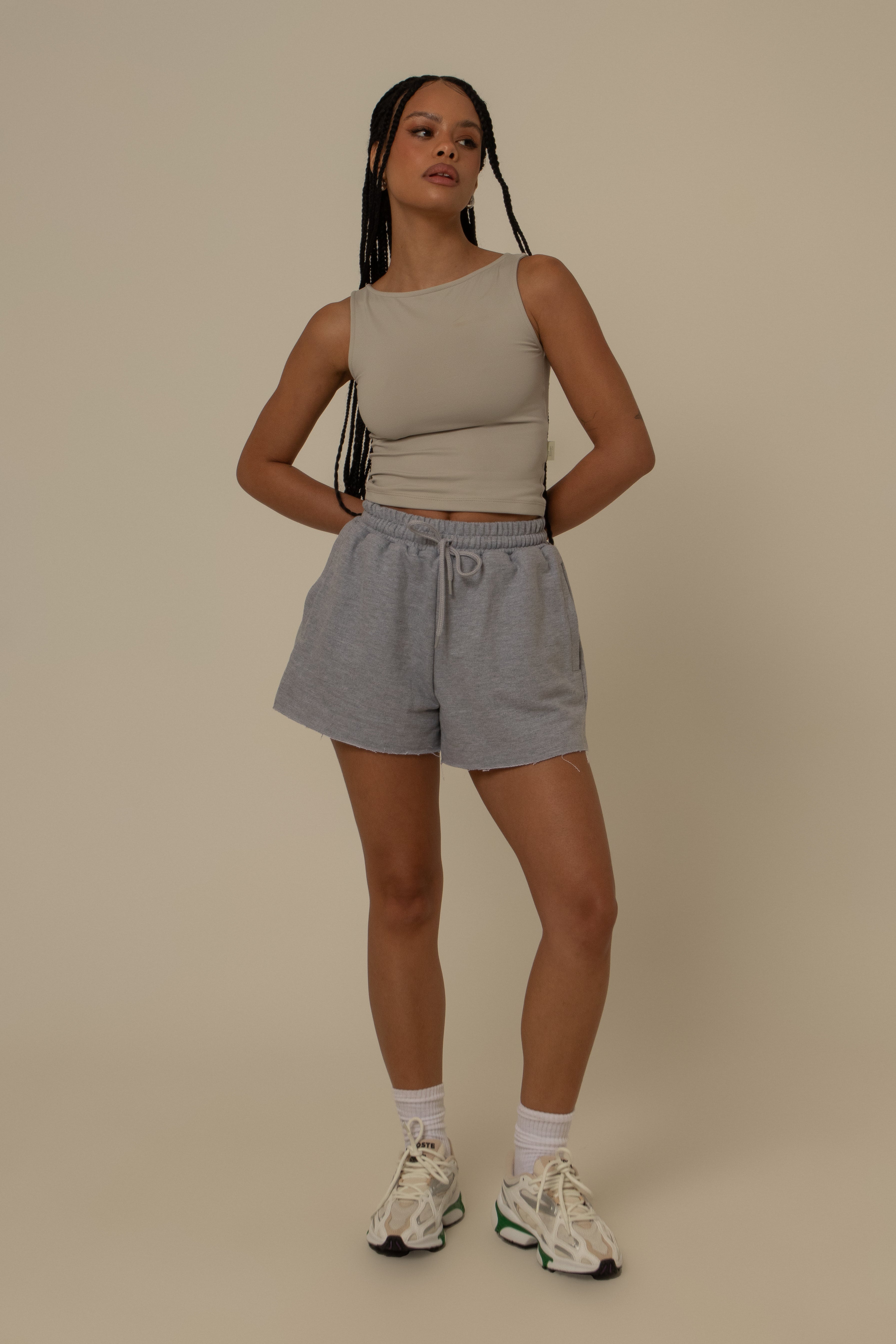 short de moletom clássico