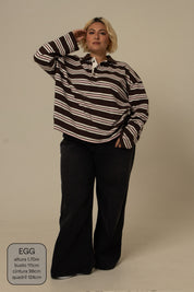 polo listrada oversized manga longa luv