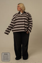 polo listrada oversized manga longa luv