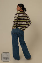 polo listrada oversized manga longa luv