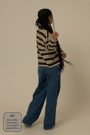 polo listrada oversized manga longa luv