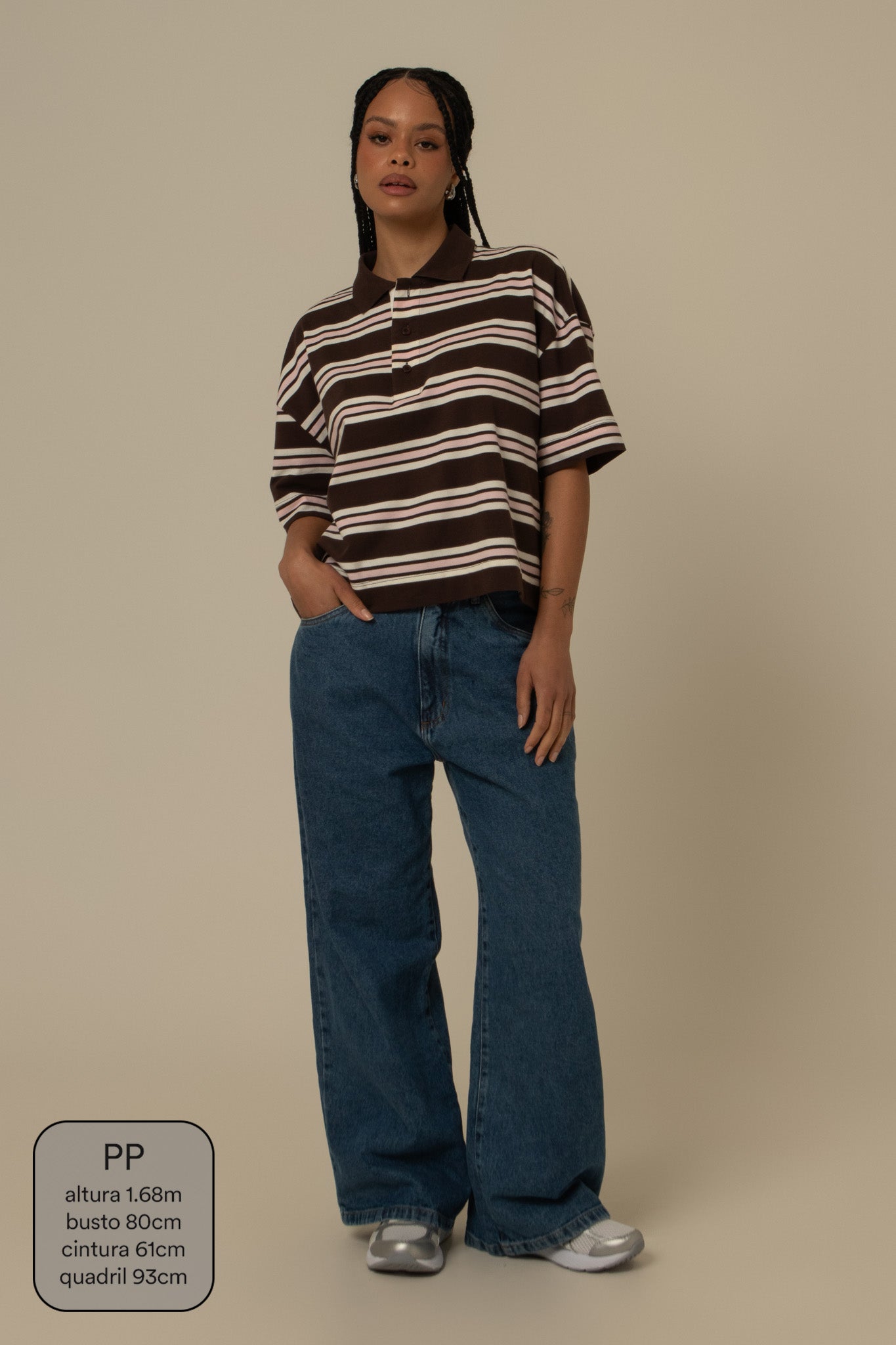 polo listrada oversized luv
