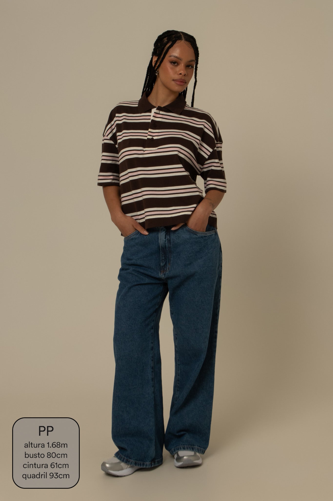 polo listrada oversized luv