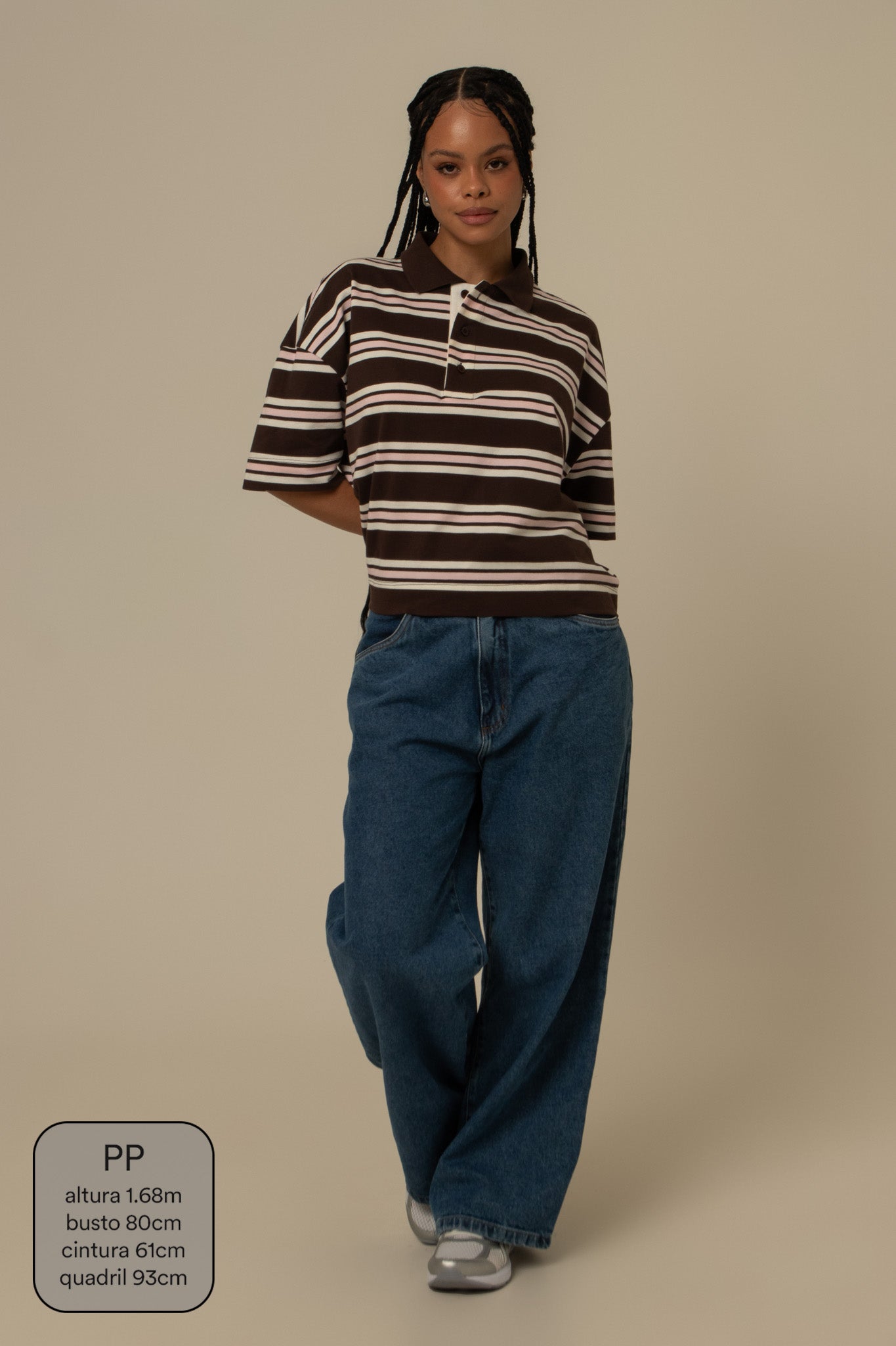 polo listrada oversized luv