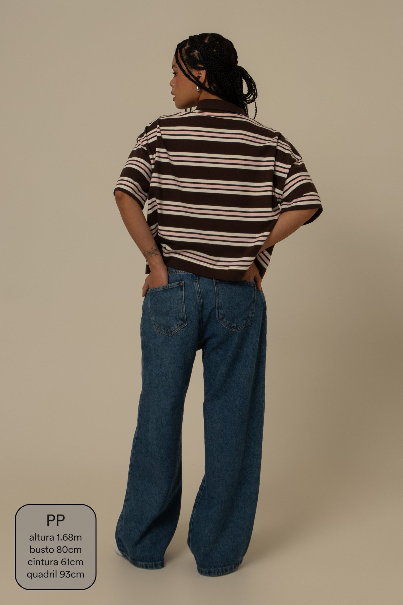 polo listrada oversized luv