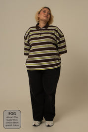 polo listrada oversized manga longa luv