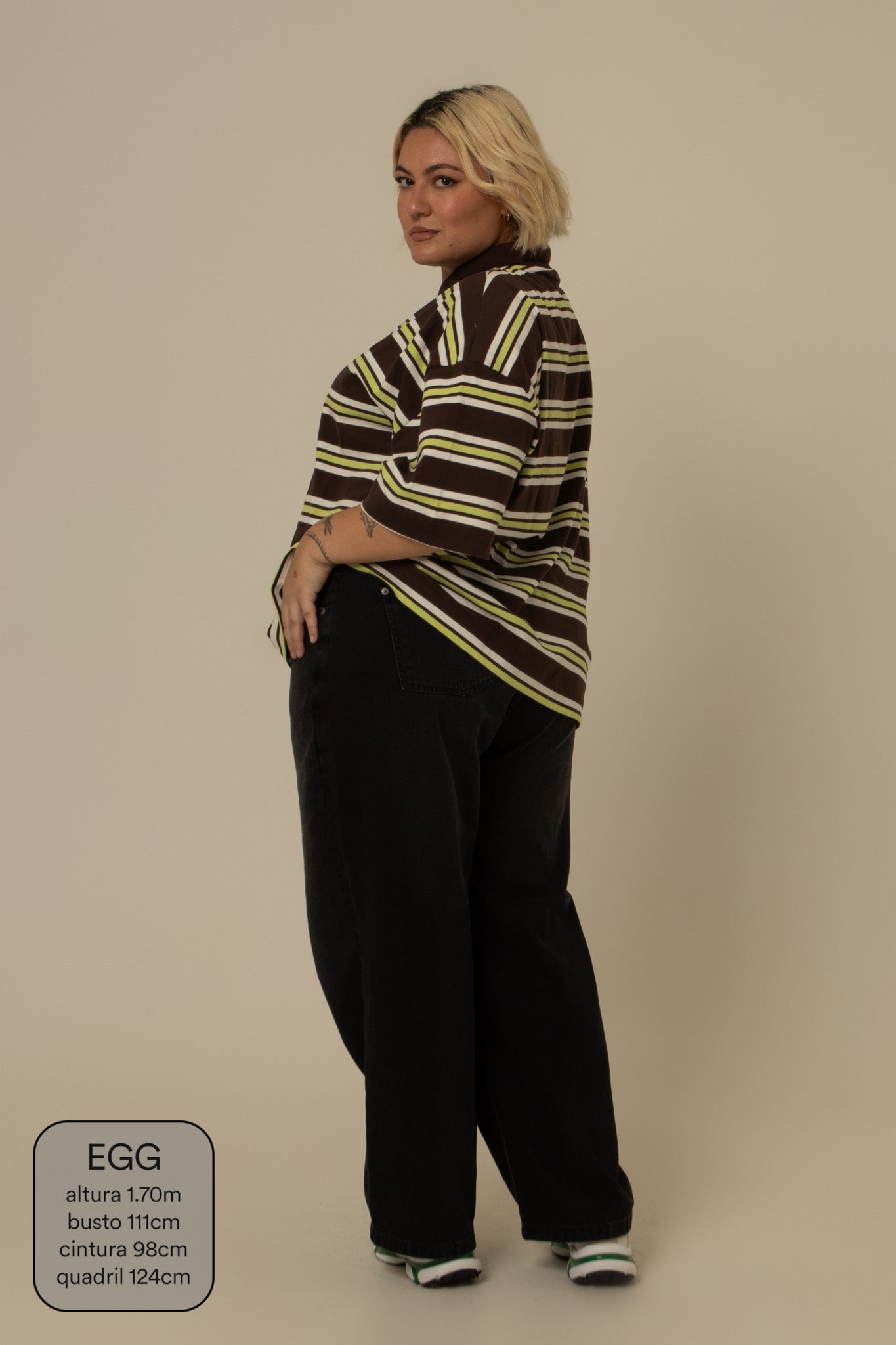 polo listrada oversized luv