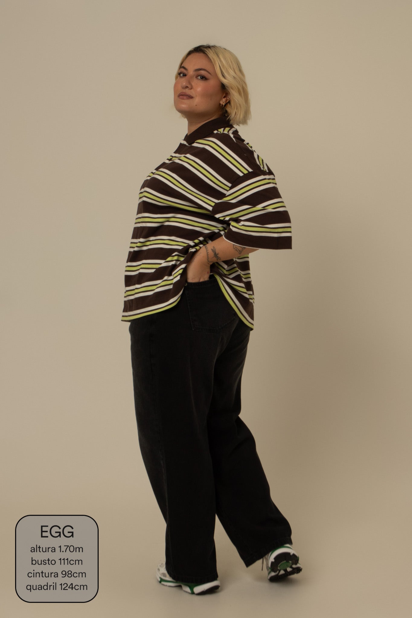 polo listrada oversized luv