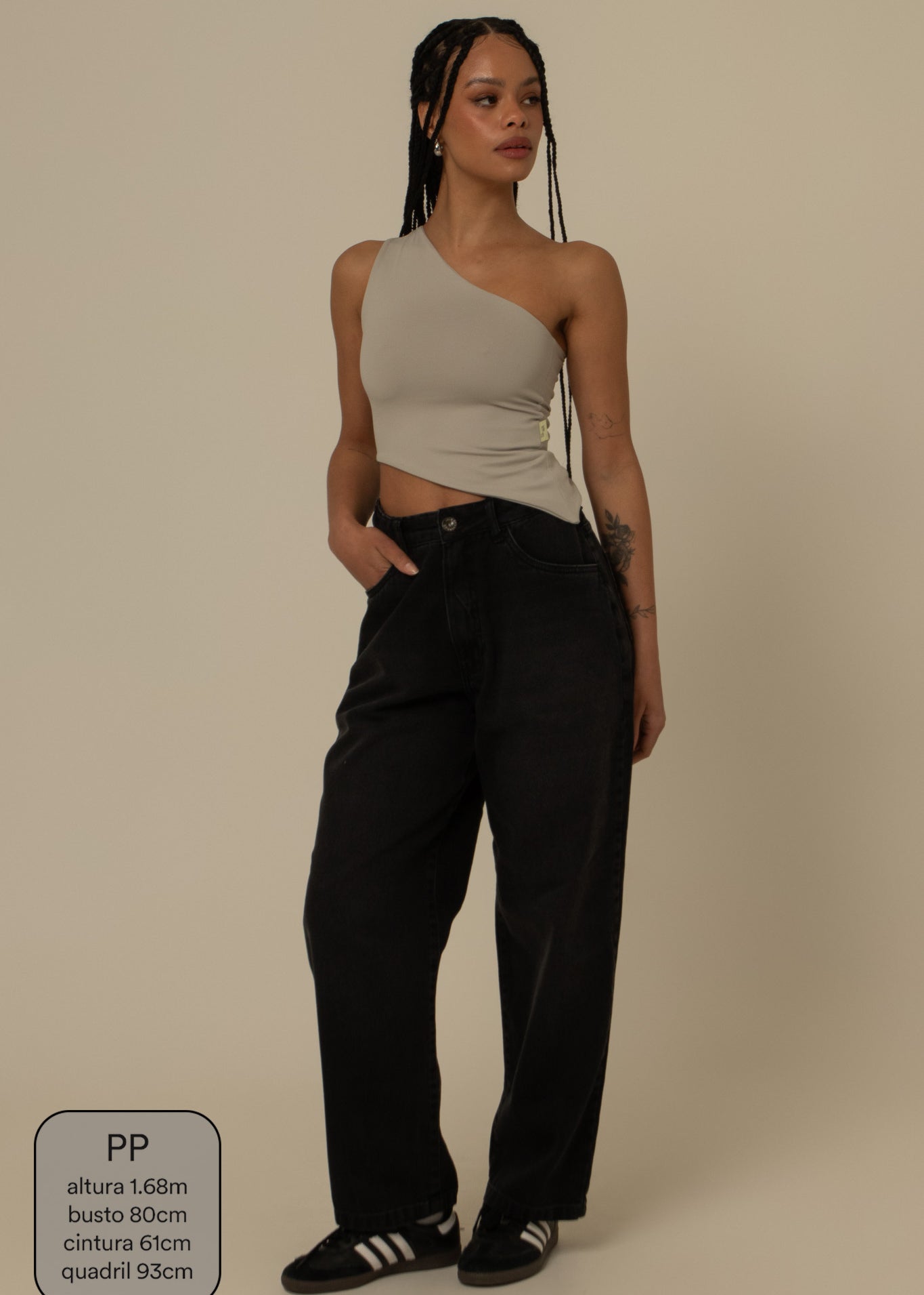 blusa assimétrica desejo clássica