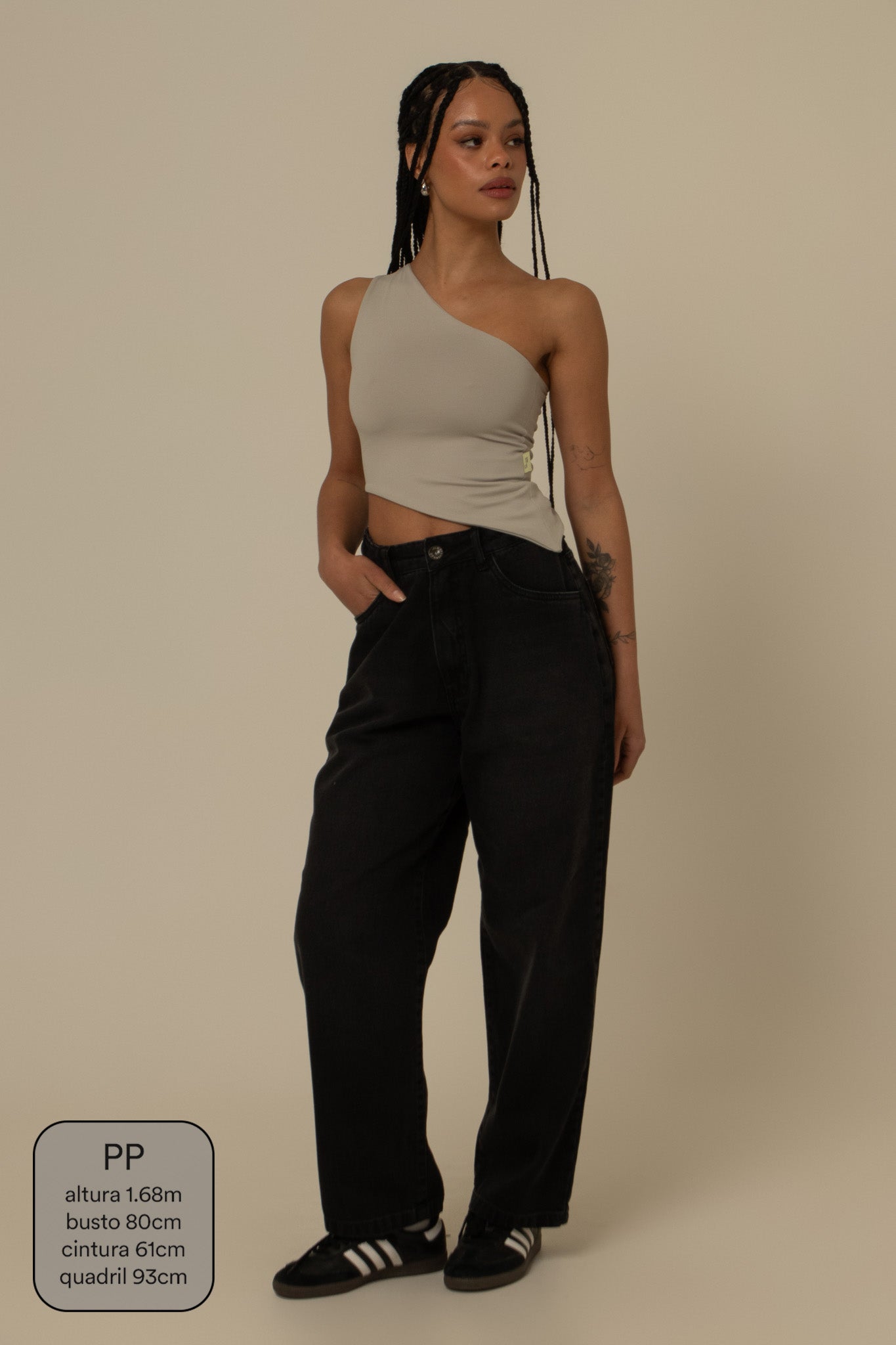 blusa assimétrica desejo clássica