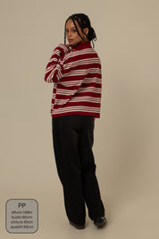 polo listrada oversized manga longa luv