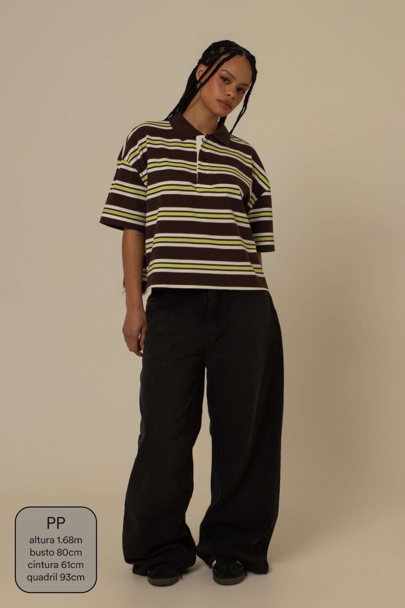 polo listrada oversized luv