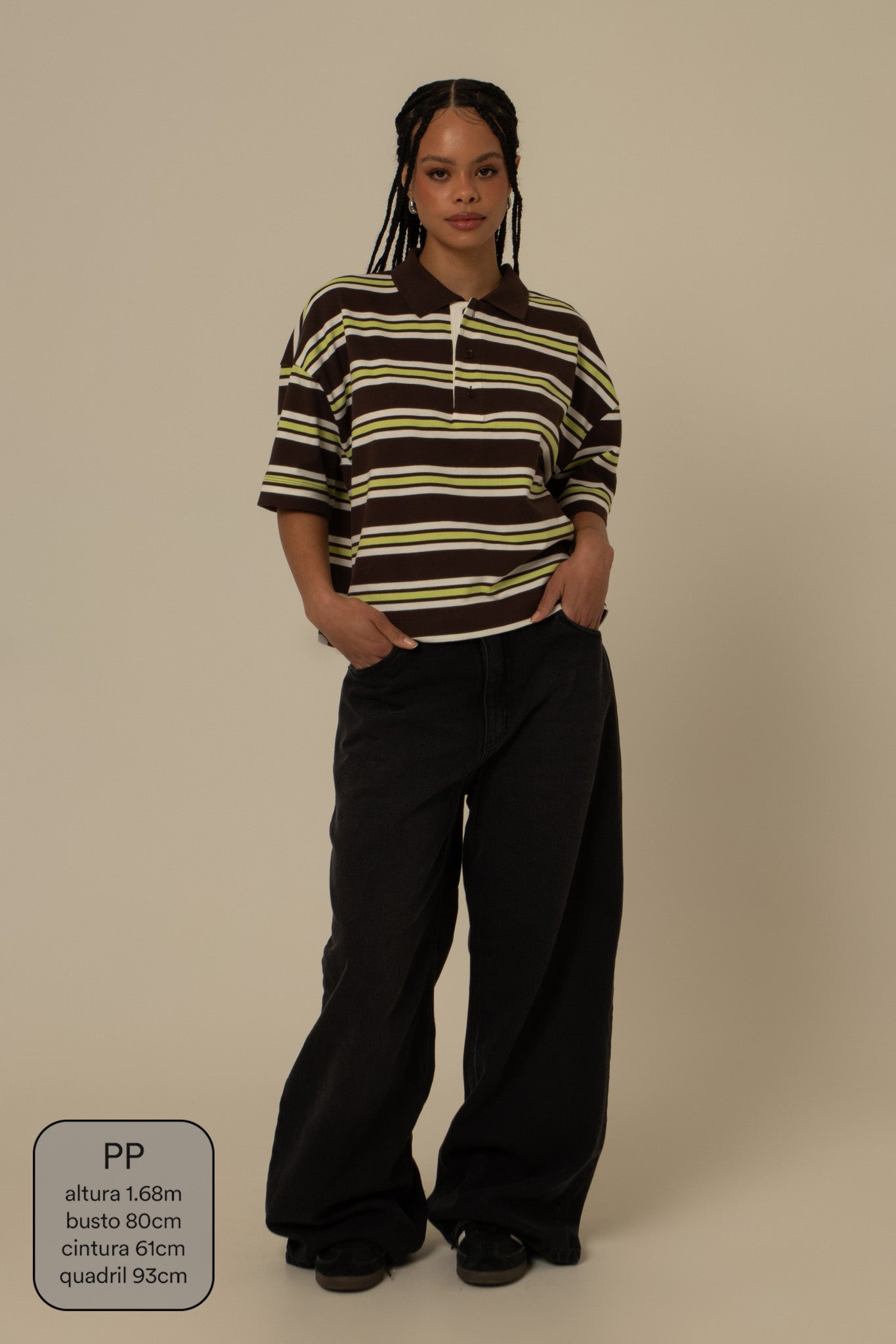 polo listrada oversized luv