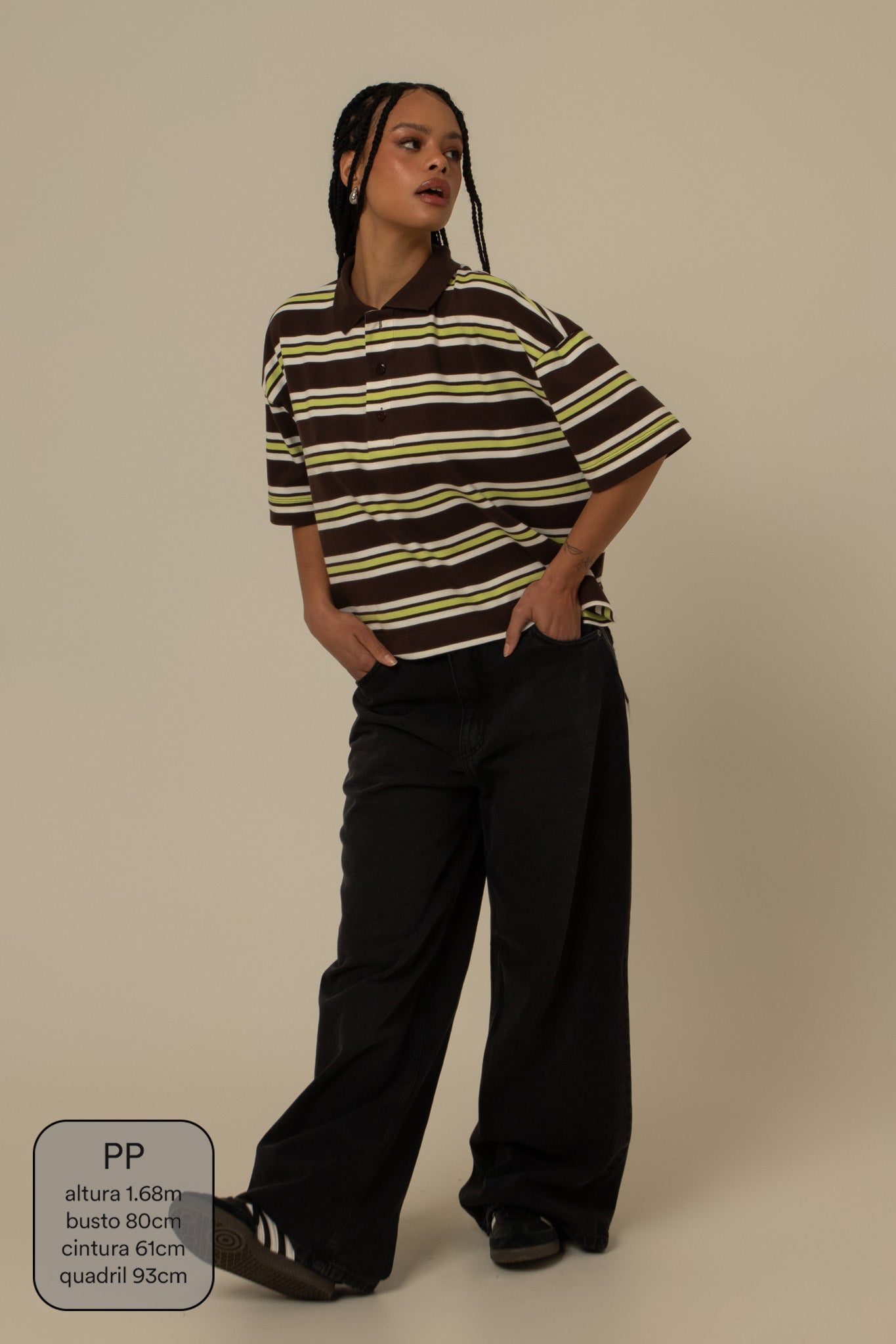 polo listrada oversized luv