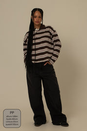 polo listrada oversized manga longa luv