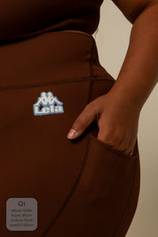 short biker canelado gym lela & kappa