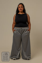 calça tracksuit wide lela & kappa